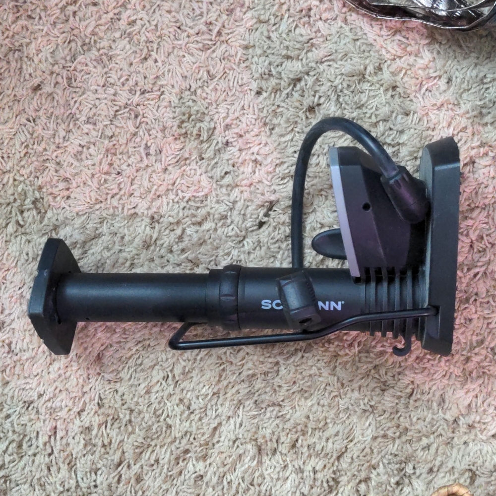 Schwinn Foot Activated Floor Pump with Gauge
